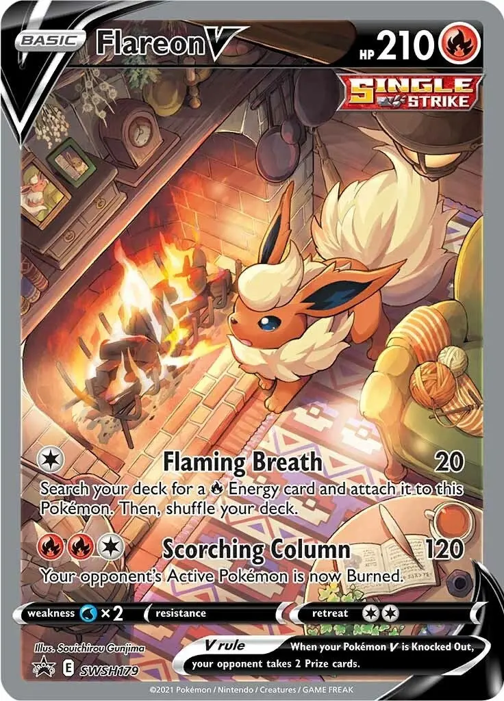 Flareon V - Swsh179 (Swsh179) (Swsd) 1