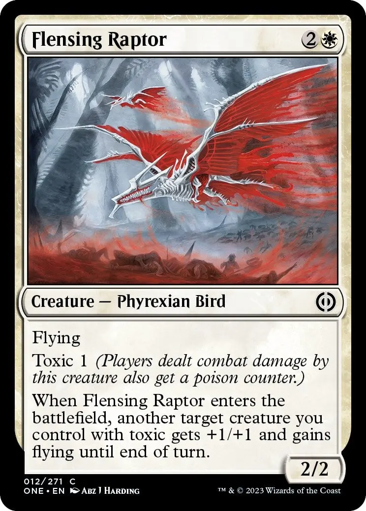 Flensing Raptor (12) (One) 1