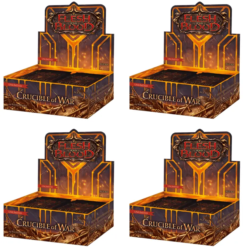 Flesh And Blood: Crucible Of War - Booster Case (Unlimited) 1