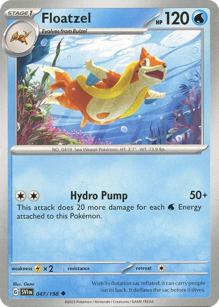Floatzel (047/198) (Svi) 1