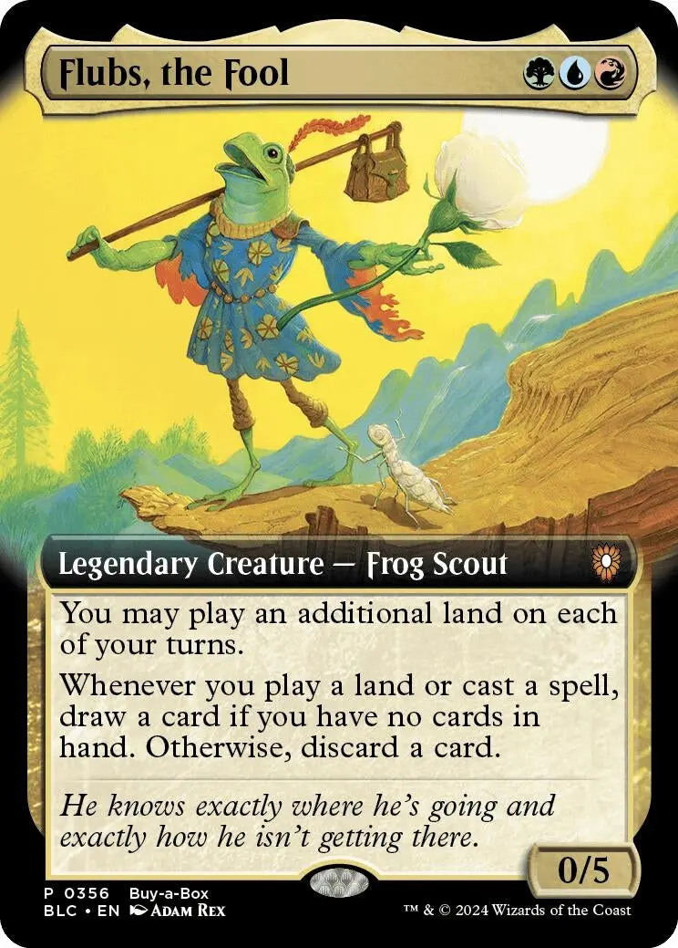 Flubs, The Fool (Extended Art) (356) (Babp) 1