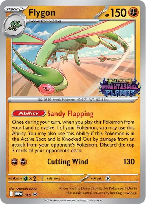 Flygon (Prerelease) (016) (Mep) 1