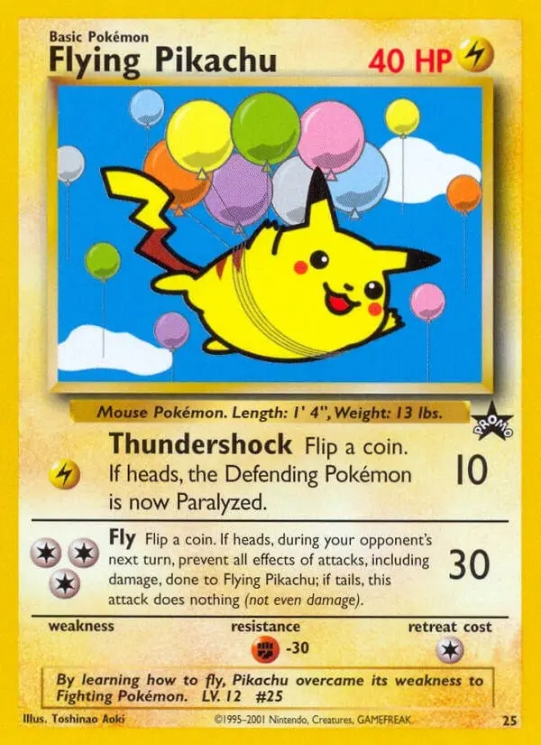 Flying Pikachu (25/53) (Pr) 1