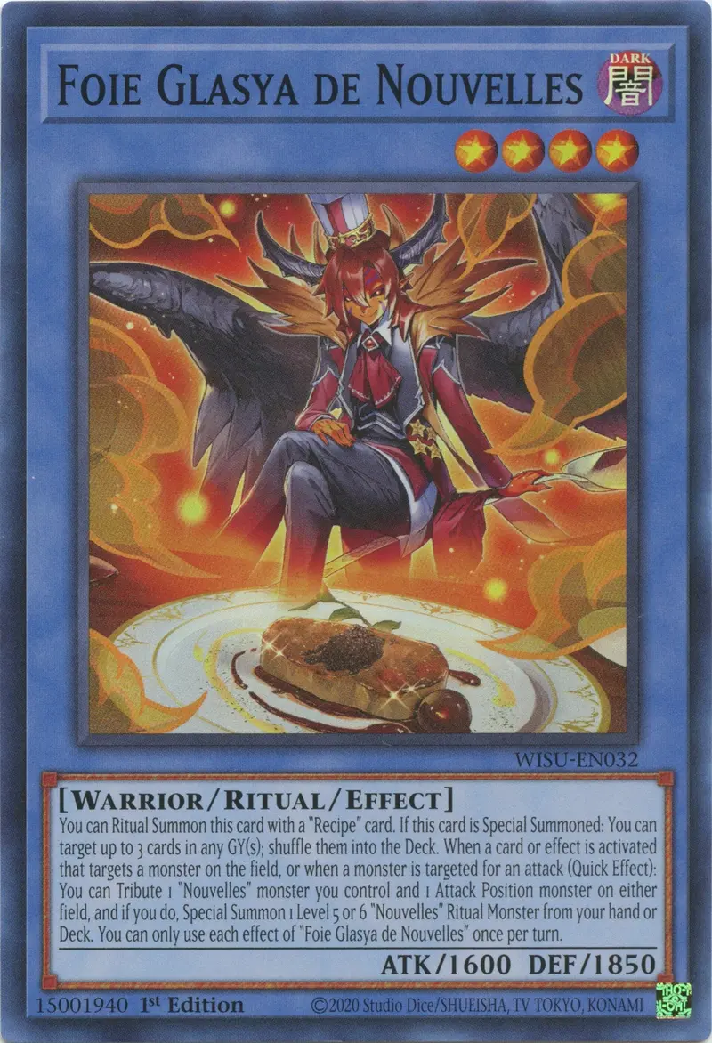 Foie Glasya De Nouvelles [Wisu-En032] Super Rare 1
