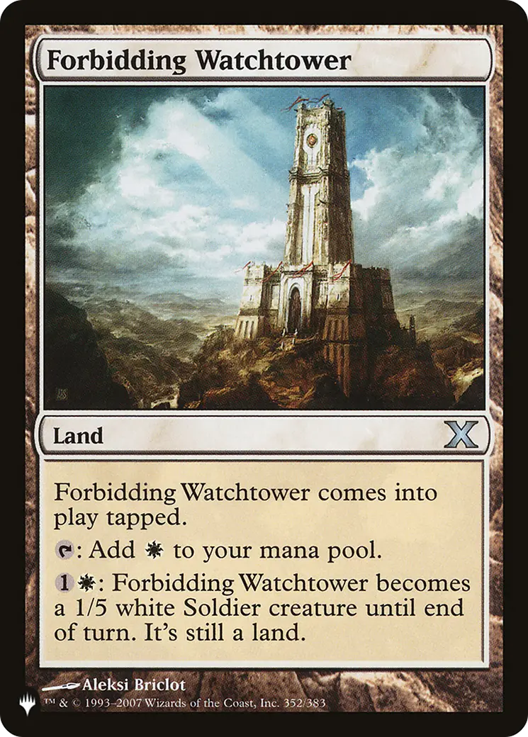 Forbidding Watchtower [The List] 1