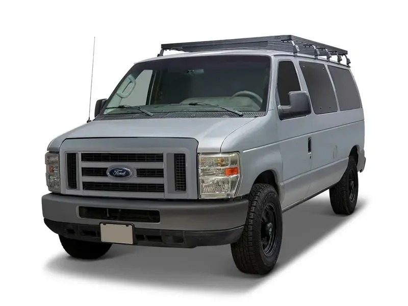 Ford E150/E250/E350 Regular Cab (1992-2014) Slimline Ii Roof Rack Kit 1