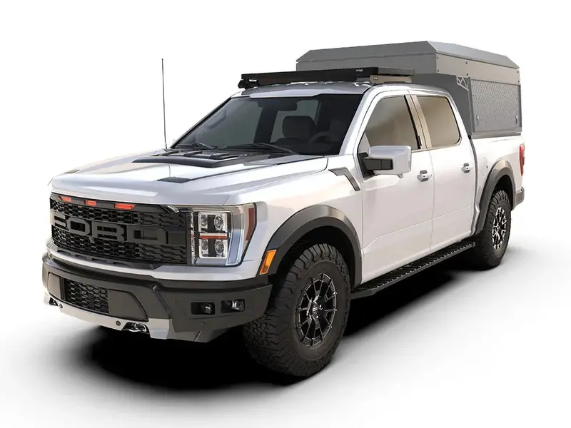 Ford F-150 Super Crew (2009 Onwards) Cab Over Camper Slimline Ii Roof Rack Kit / Low Profile 1