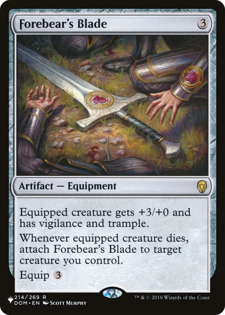 Forebear's Blade [The List] 1