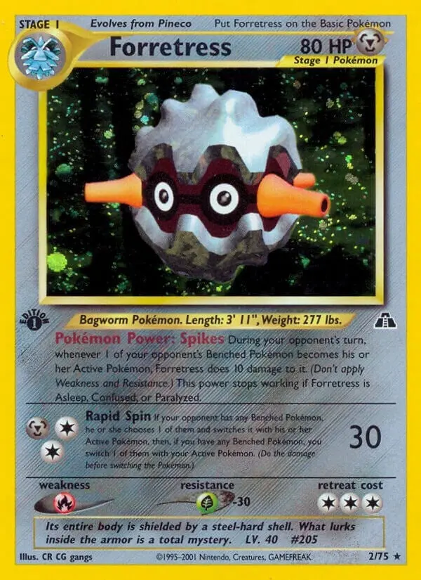 Forretress (2) (02/75) (N2) 1