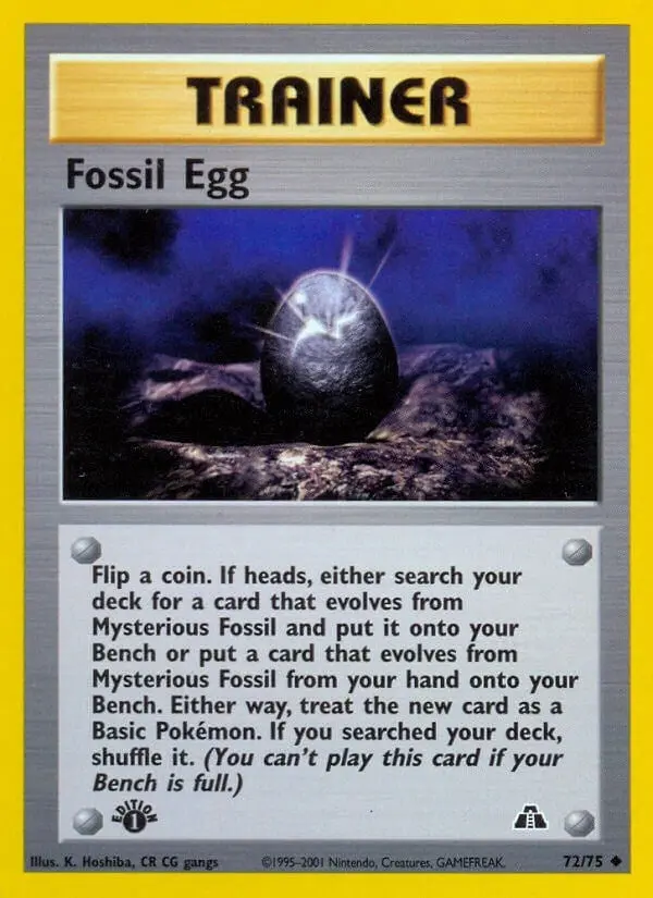 Fossil Egg (72/75) (N2) 1