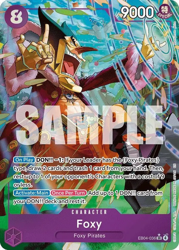 Foxy (Alternate Art) (Eb04-036) (Op14) 1