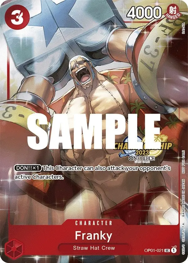 Franky (Cs 2023 Celebration Pack) (Op01-021) (Op-Pr) 1