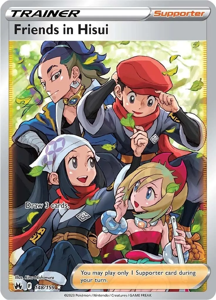 Friends In Hisui (Full Art) (148/159) (Crz) 1