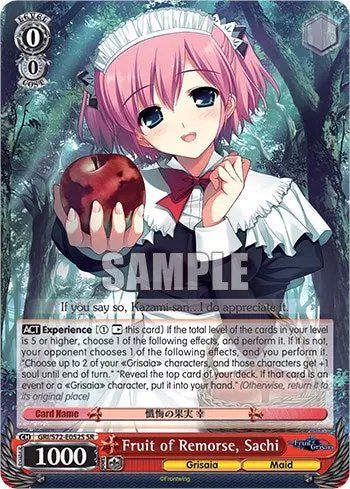 Fruit Of Remorse, Sachi [The Fruit Of Grisaia] 1