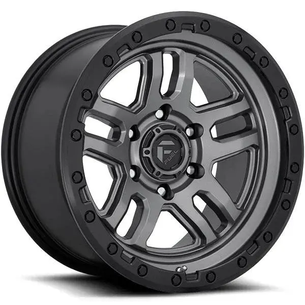 Fuel Ammo Wheels In Anthracite With Black Lip 1