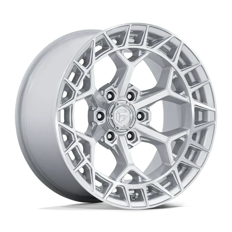 Fuel Charger Wheels Fc873 In Gloss Silver With Machined Face 1