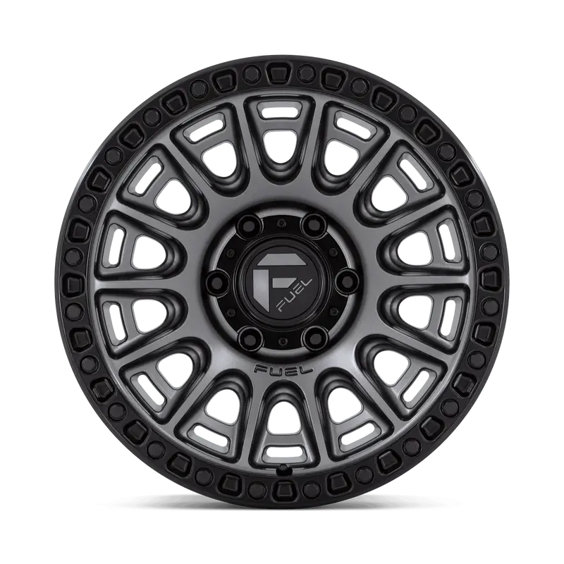 Fuel Cycle Wheels D835 In Matte Gunmetal With Black Ring 2