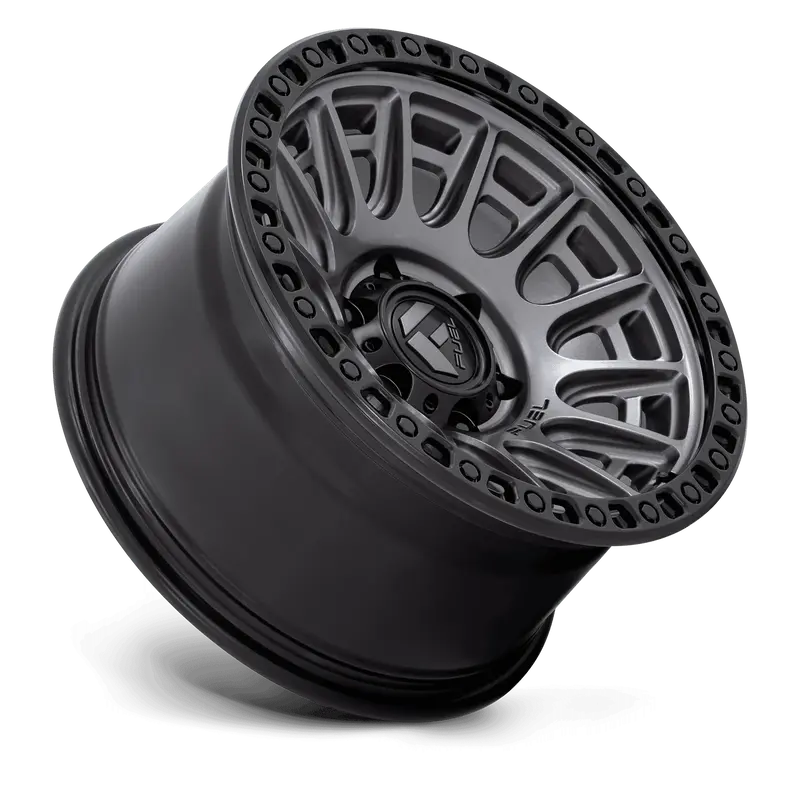 Fuel Cycle Wheels D835 In Matte Gunmetal With Black Ring 3
