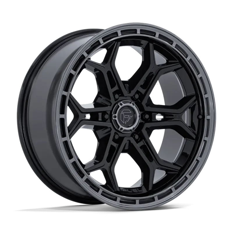 Fuel Off-Road Heathen Wheels Fc896 – Gloss Black Gloss Gunmetal Lip 1