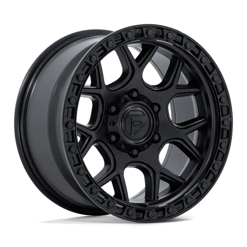 Fuel Off-Road Puma Wheel In Matte Black With Gloss Black Lip 1
