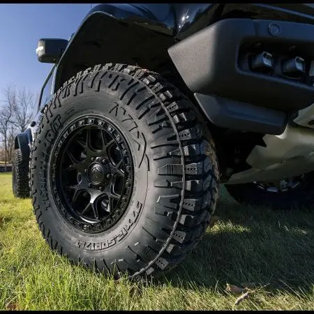 Fuel Off-Road Puma Wheel In Matte Black With Gloss Black Lip 2