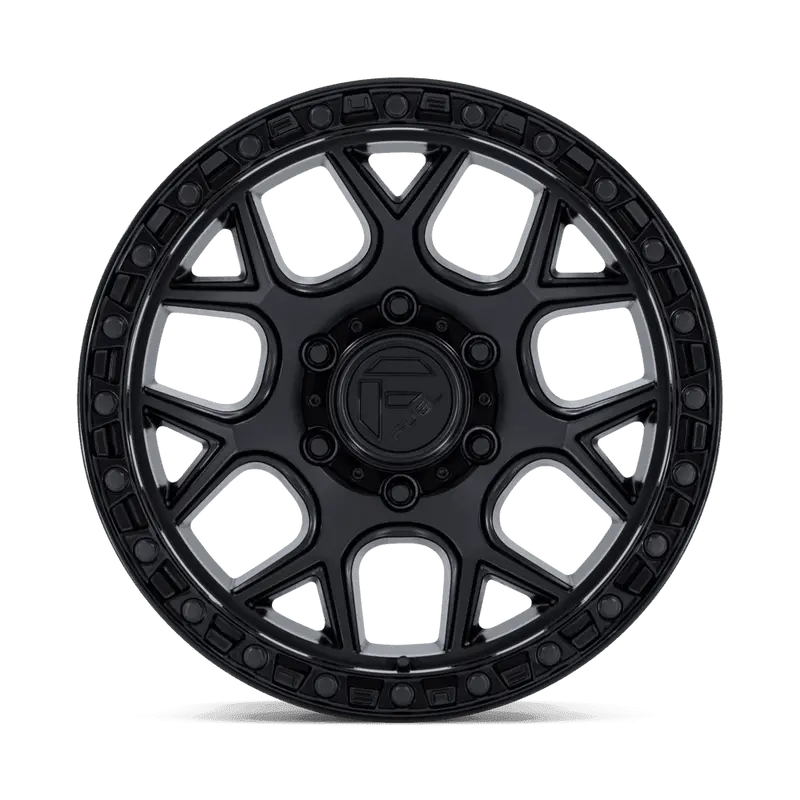 Fuel Off-Road Puma Wheel In Matte Black With Gloss Black Lip 4