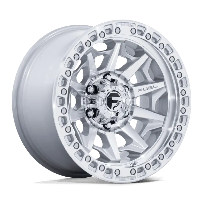 Fuel Offroad Covert Wheels D649 Silver Machined Face 1