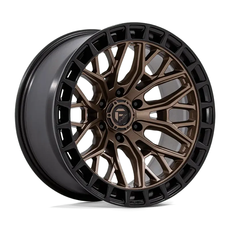 Fuel Sigma Wheels In Matte Bronze With Matte Black Lip 1