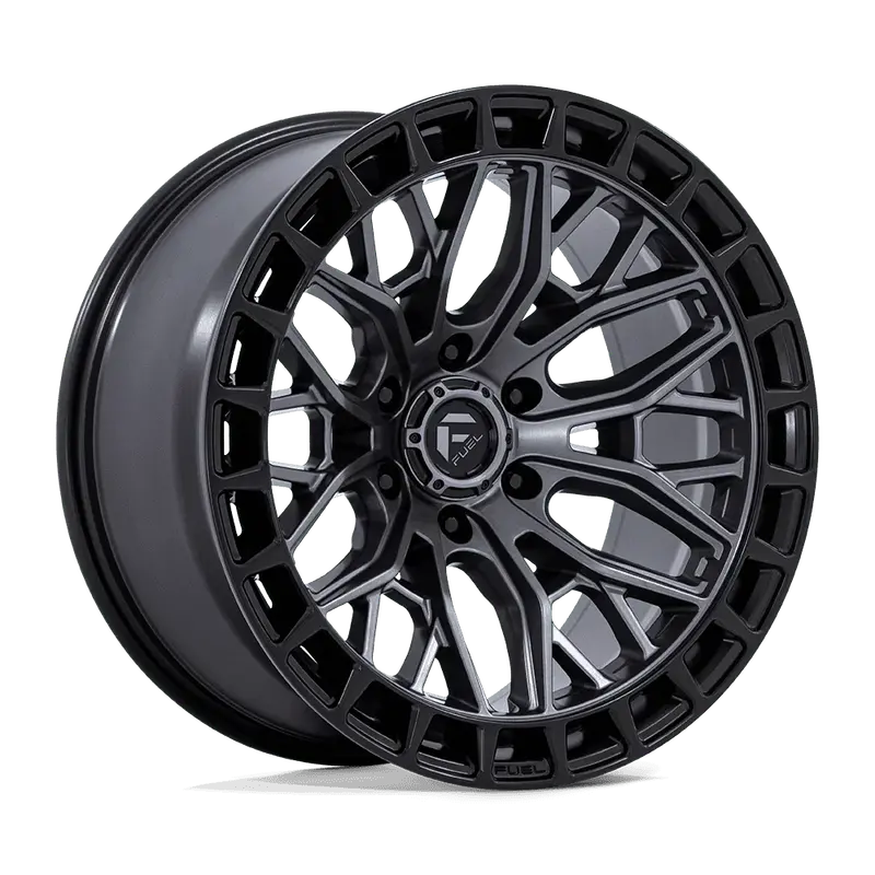 Fuel Sigma Wheels In Matte Gunmetal With Matte Black Lip 1