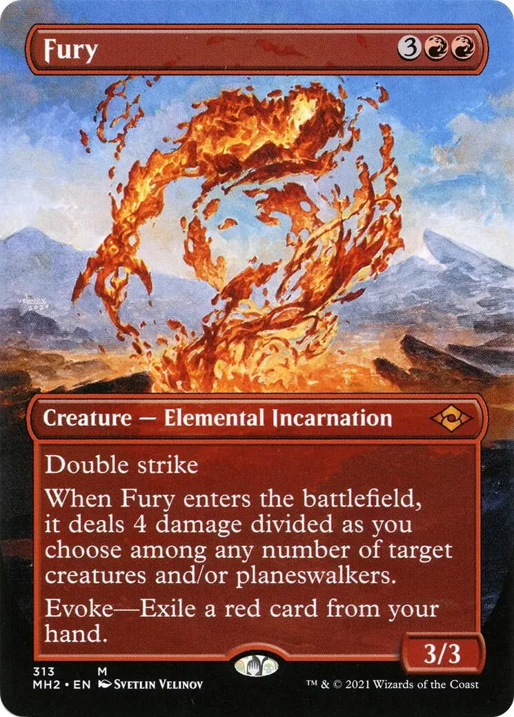 Fury (Borderless) (313) (Mh2) 1