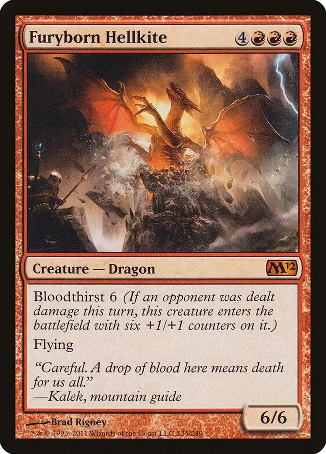 Furyborn Hellkite (135) (M12) 1