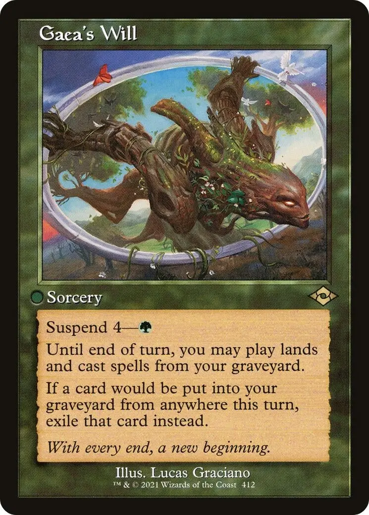 Gaea's Will (Retro Frame) (412) (Mh2) 1