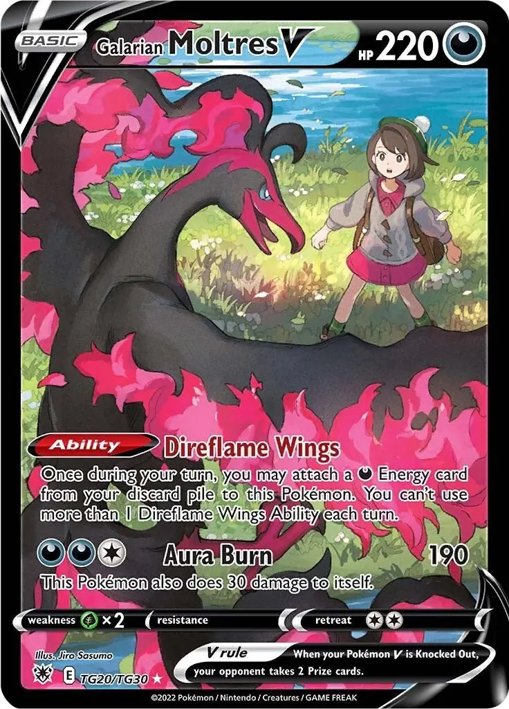 Galarian Moltres V (Tg20/Tg30) (Swsh10:Tg) 1