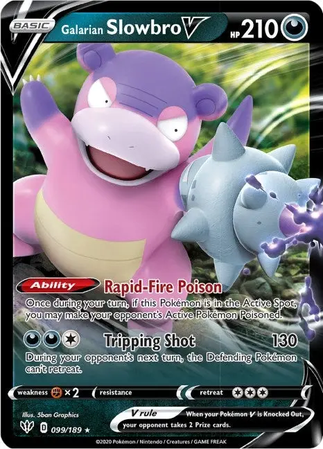 Galarian Slowbro V (099/189) (Swsh03) 1