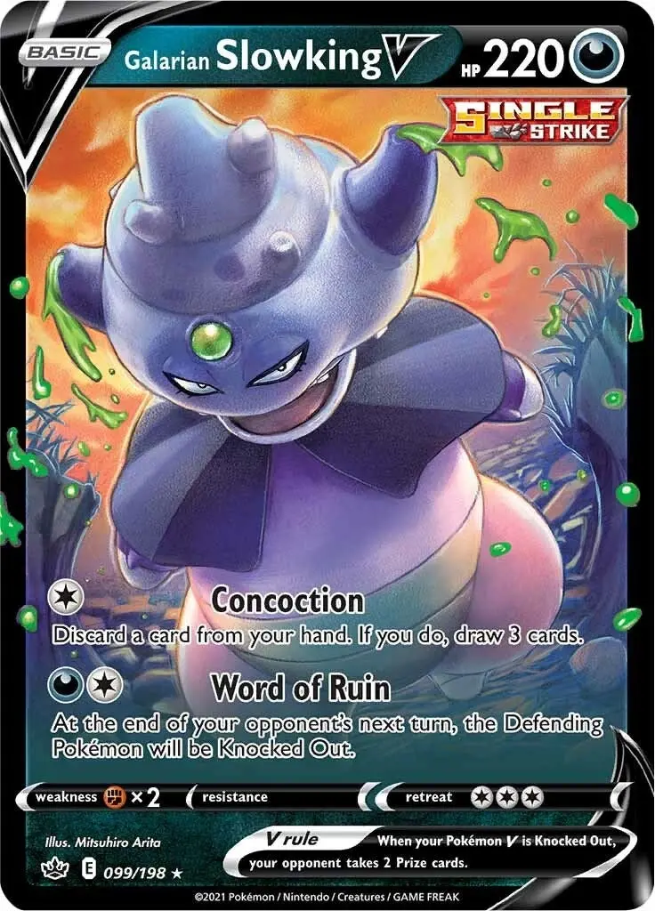 Galarian Slowking V (099/198) (Swsh06) 1