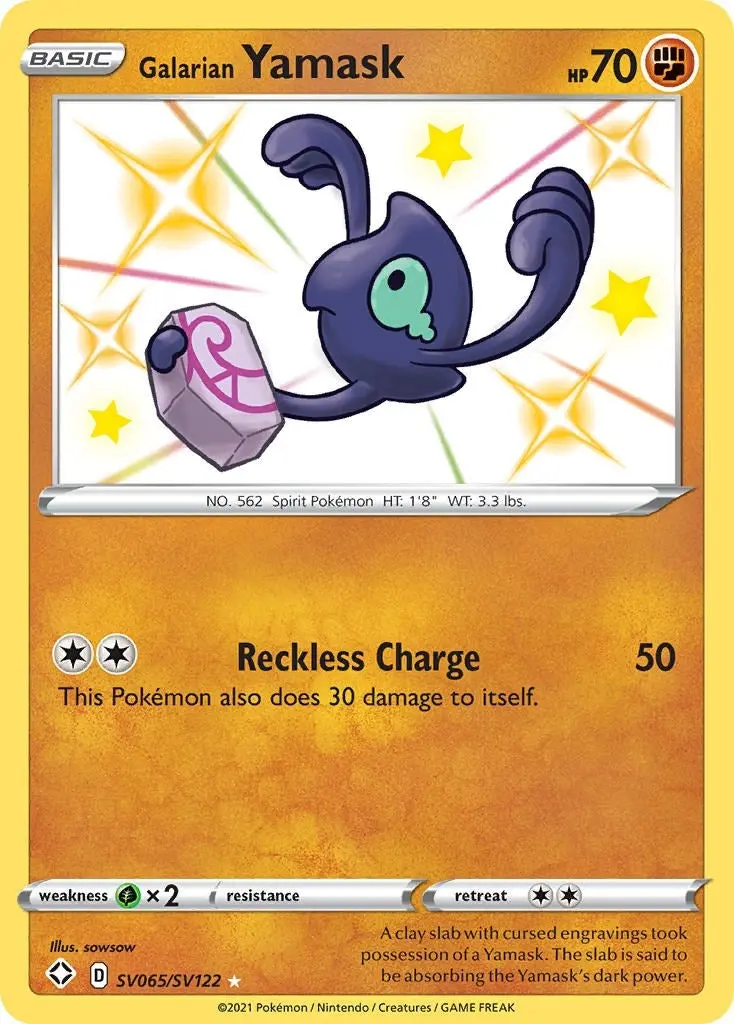 Galarian Yamask (Sv065/Sv122) (Shfsv) 1