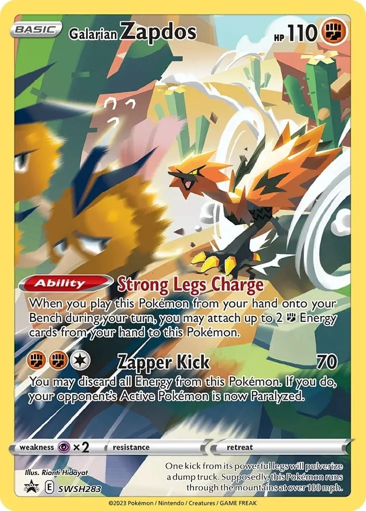 Galarian Zapdos - Swsh283 (Swsh283) (Swsd) 1