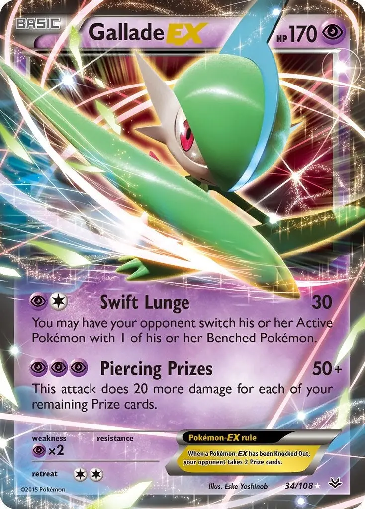 Gallade Ex (34/108) (Ros) 1