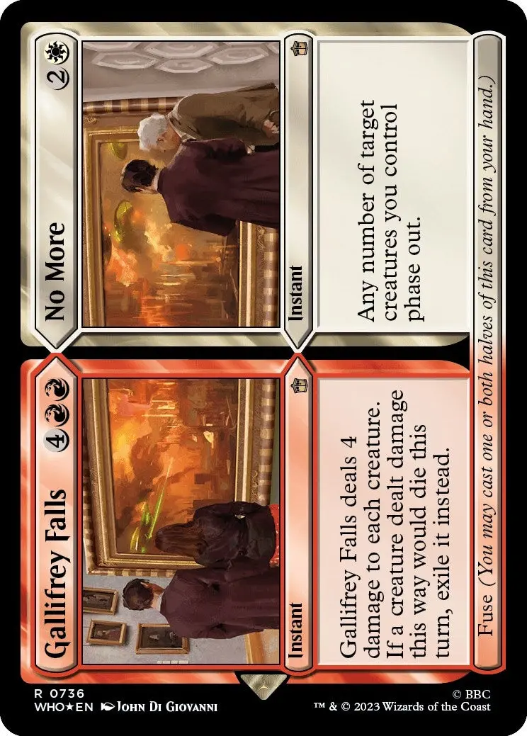 Gallifrey Falls // No More (Surge Foil) (736) (Who) 1