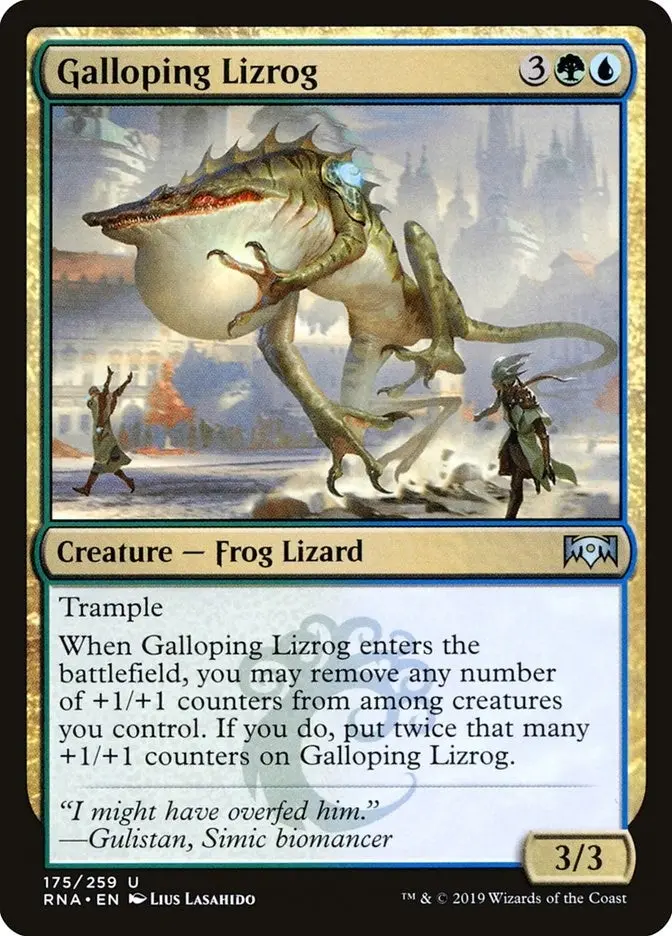 Galloping Lizrog (175) (Rna) 1