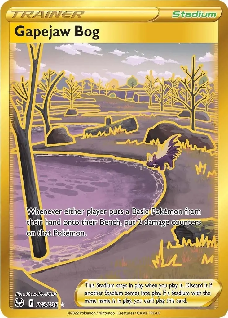 Gapejaw Bog (213/195) (Swsh12) 1