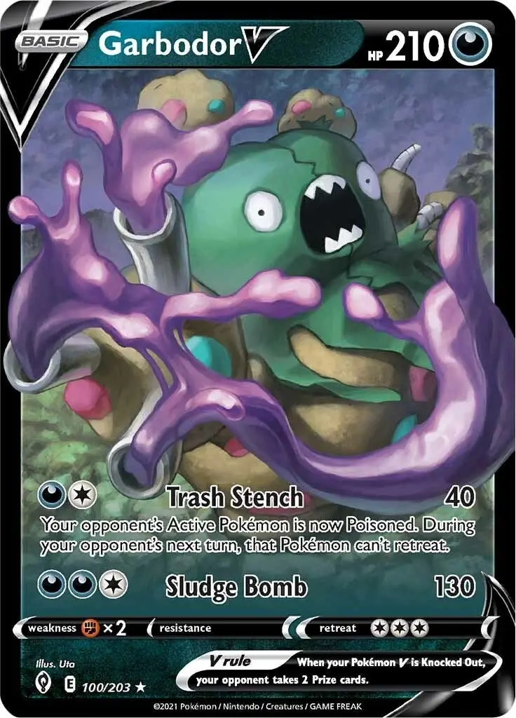 Garbodor V (100/203) (Swsh07) 1