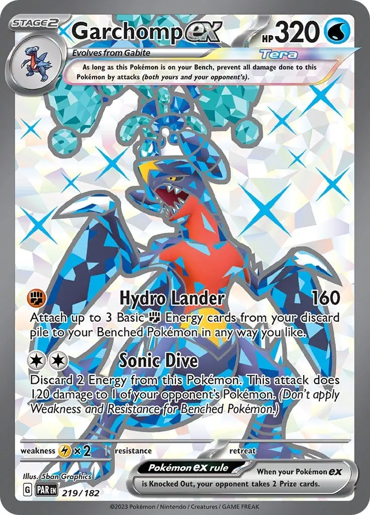 Garchomp Ex (219/182) (Par) 1
