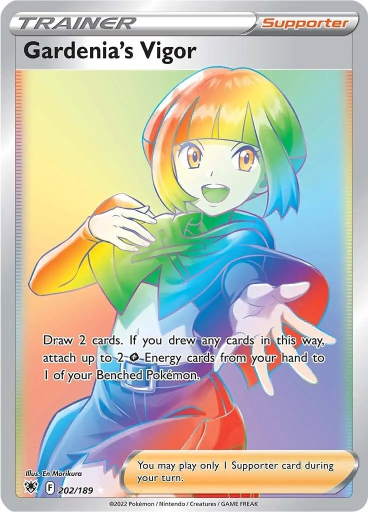 Gardenia's Vigor (Secret) (202/189) (Swsh10) 1