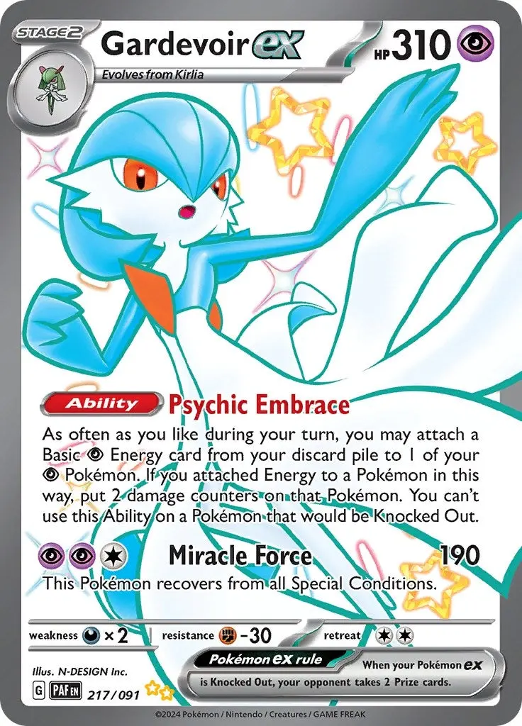 Gardevoir Ex (217/091) (Paf) 1