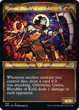 Garna, Bloodfist Of Keld (Textured Foil) (340) (Dmu) 1
