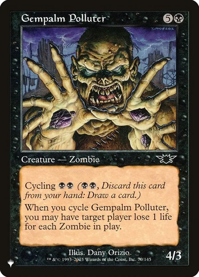 Gempalm Polluter (70/145) (List) 1