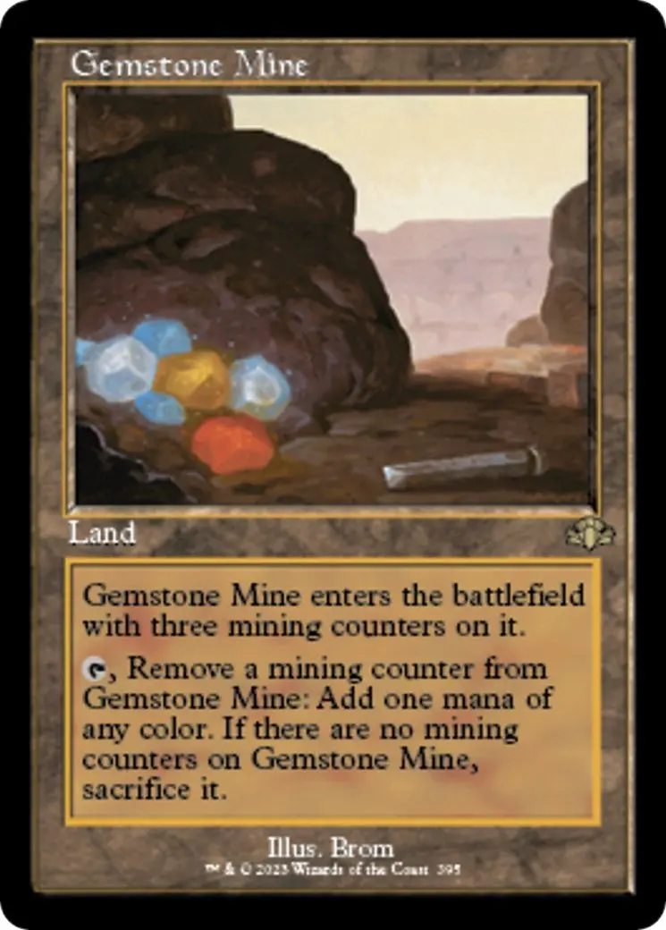 Gemstone Mine (Retro Frame) (395) (Dmr) 1