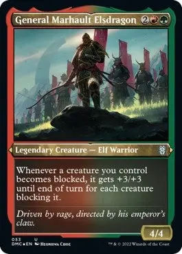 General Marhault Elsdragon (Foil Etched) (53) (Dmc) 1