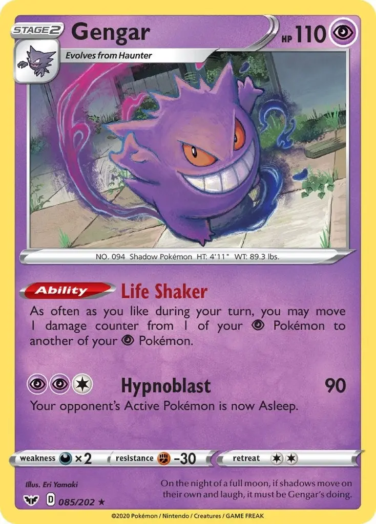 Gengar (085/202) (Swsh01) 1